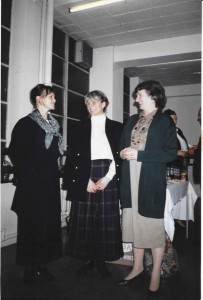 Left to right Lesley Collier, Patricia Linton and Cara Drower